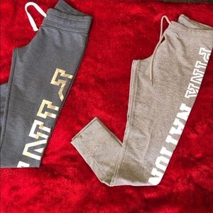 TWO PINK sweat pants XS